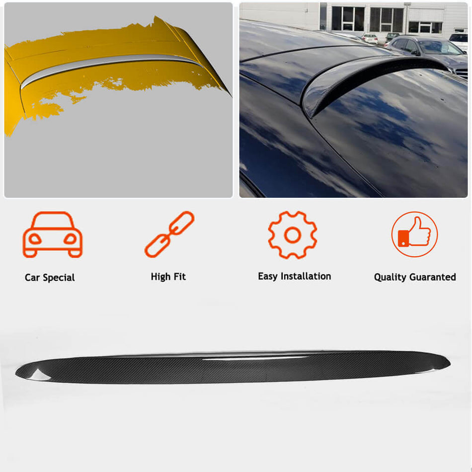 Mercedes Benz GLC Class (W253) C253 Coupe 2016-2019 Rear Roof Spoiler Carbon Fiber-Ahacarbon