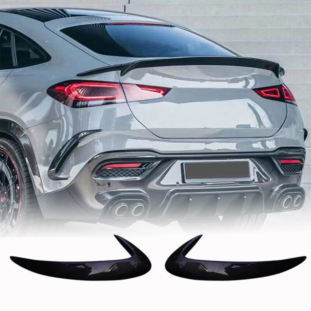 Mercedes Benz GLE Class C167 Coupe 2020UP Rear Bumper Splitters Carbon Fiber-Ahacarbon