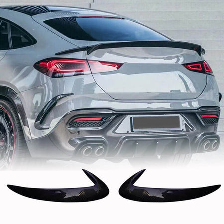 Mercedes Benz GLE Class C167 Coupe 2020UP Rear Bumper Splitters Carbon Fiber-Ahacarbon