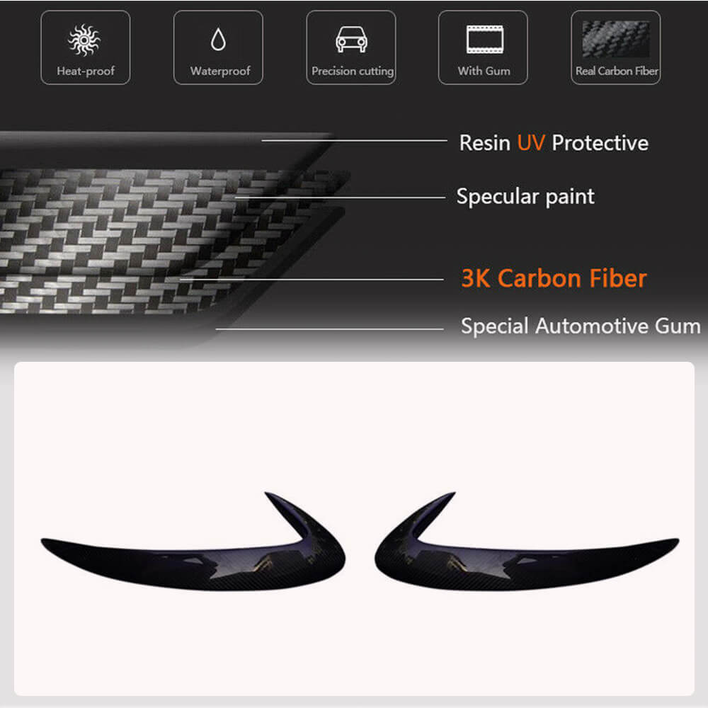 Mercedes Benz GLE Class C167 Coupe 2020UP Rear Bumper Splitters Carbon Fiber-Ahacarbon