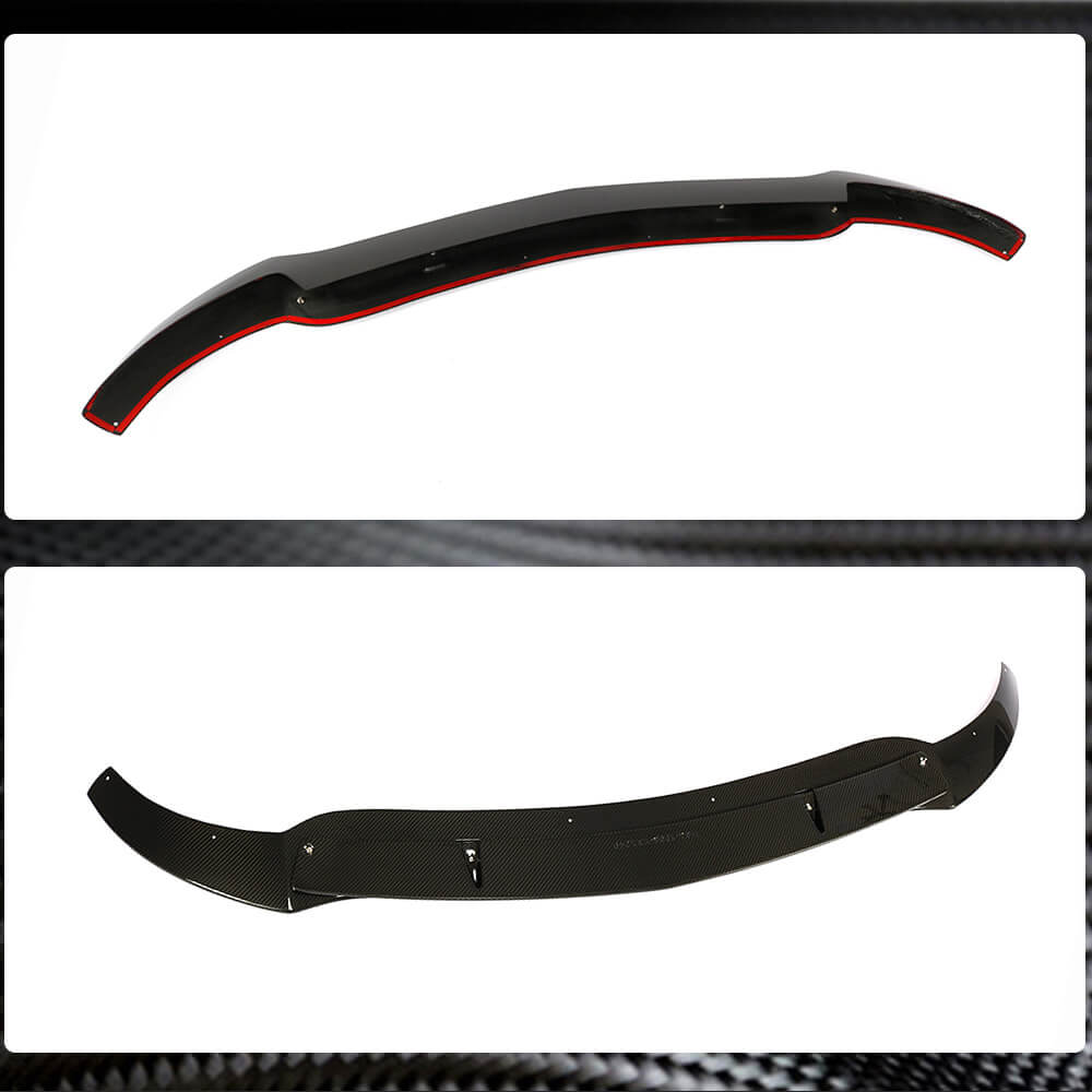 Mercedes Benz GLE Class C292 2015-2019 Front Bumper Lip Carbon Fiber/FRP-Ahacarbon