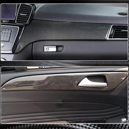 Mercedes Benz GLE Class C292 GLE43 GLE450 GLE63 AMG 2015-2019 Interior Dashboard Trims Carbon Fiber-Ahacarbon