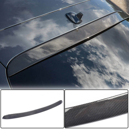 Mercedes Benz GLE Class C292 2015-2019 Rear Roof Spoiler Carbon Fiber-Ahacarbon