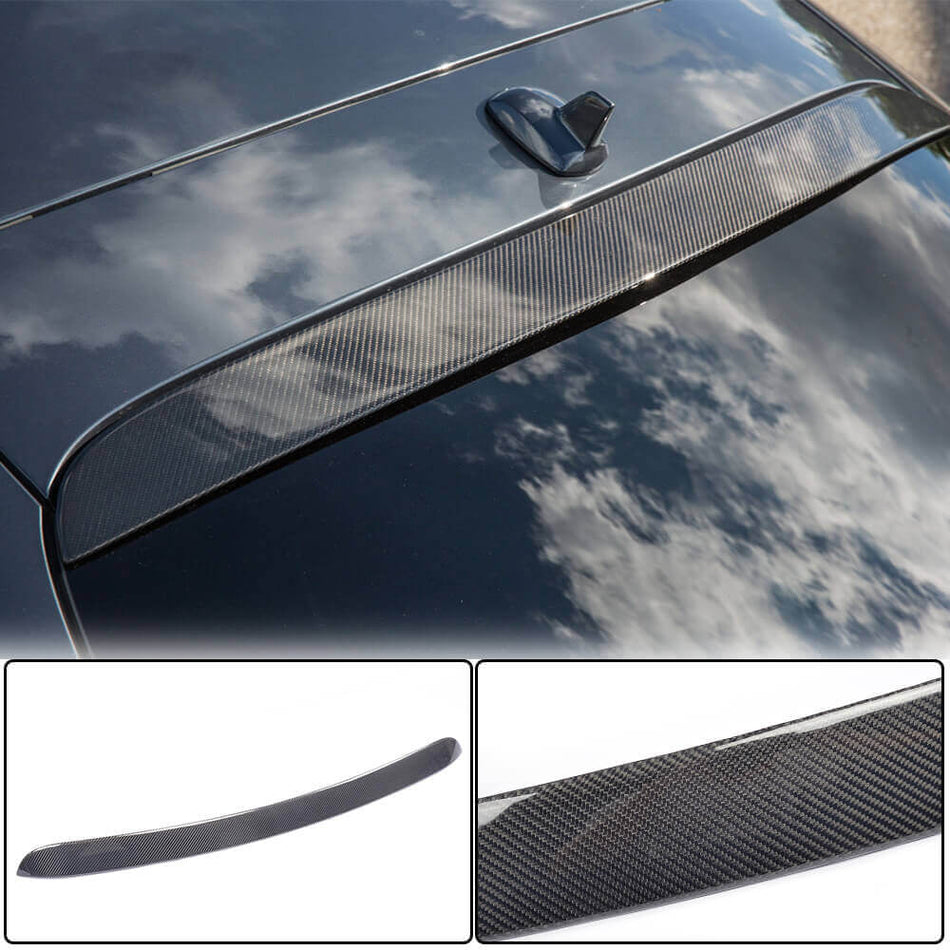 Mercedes Benz GLE Class C292 2015-2019 Rear Roof Spoiler Carbon Fiber-Ahacarbon