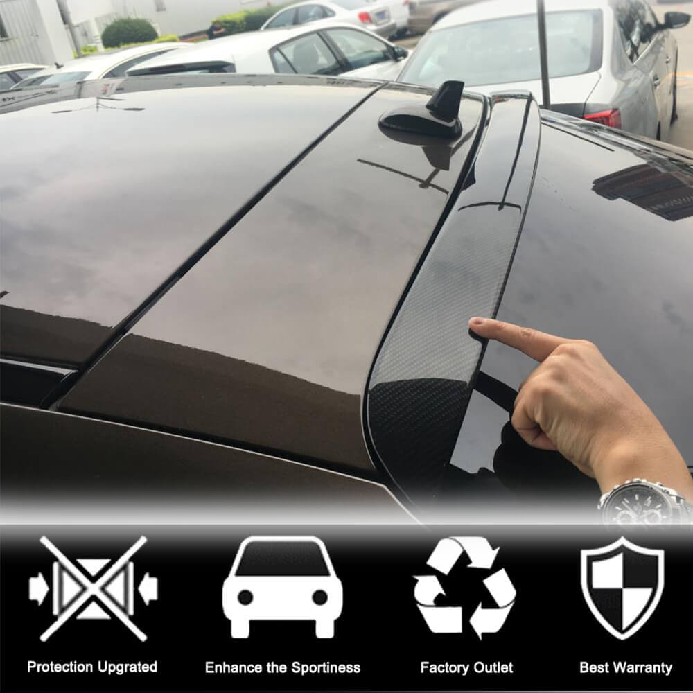 Mercedes Benz GLE Class C292 2015-2019 Rear Roof Spoiler Carbon Fiber-Ahacarbon