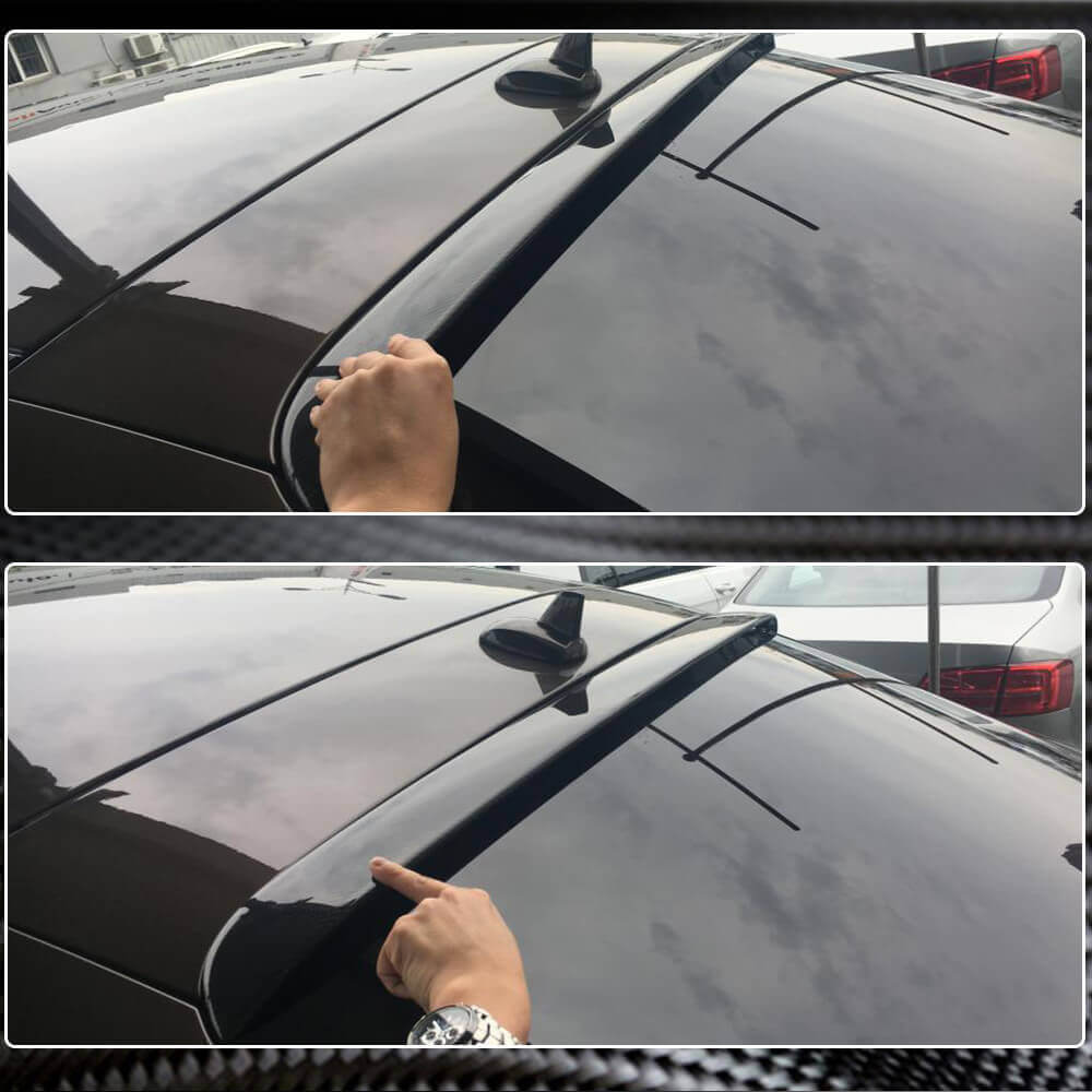 Mercedes Benz GLE Class C292 2015-2019 Rear Roof Spoiler Carbon Fiber-Ahacarbon