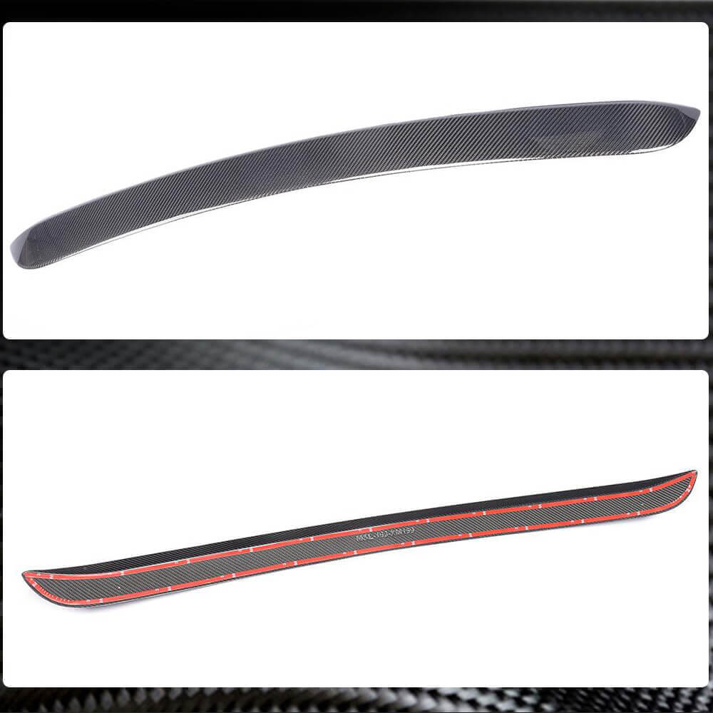 Mercedes Benz GLE Class C292 2015-2019 Rear Roof Spoiler Carbon Fiber-Ahacarbon