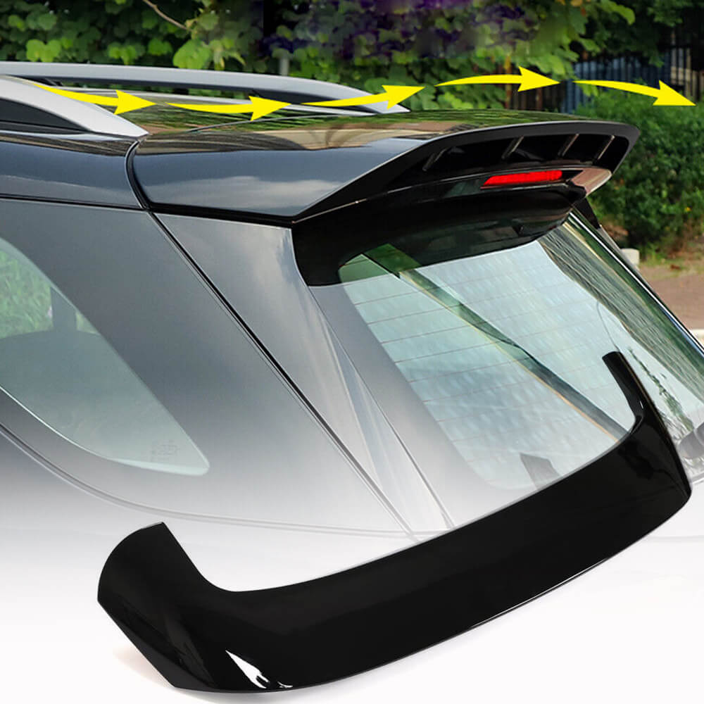 For Mercedes Benz GLE Class W167 GLE350 GLE63 AMG 2020UP Glossy Black Rear Roof Spoiler Window Wing Lip-Ahacarbon