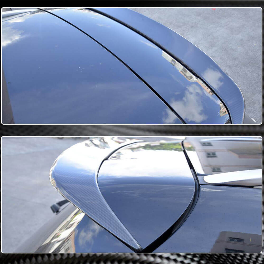 Mercedes Benz C Class S205 2015-2019 Rear Roof Spoiler Carbon Fiber-Ahacarbon