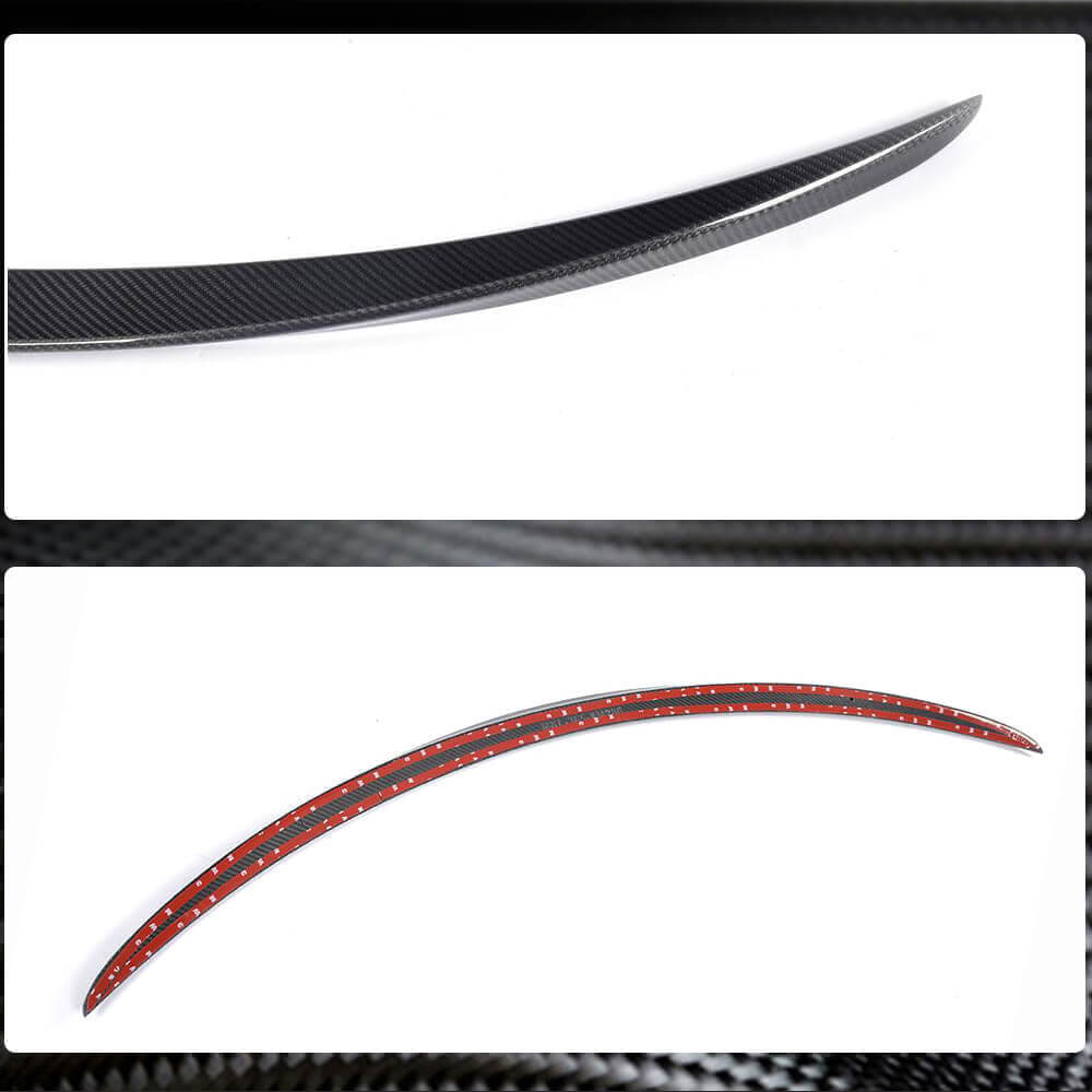 Mercedes Benz S Class W217 C217 S63 S65 AMG Coupe 2015-2020 Rear Trunk Spoiler Carbon Fiber-Ahacarbon