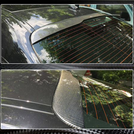 Mercedes Benz S Class W222 2014-2020 Rear Roof Spoiler Carbon Fiber/FRP-Ahacarbon