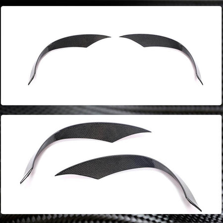 Mercedes Benz SLC Class R172 Base Convertible 2016-2020 Fog Light Vents Carbon Fiber-Ahacarbon