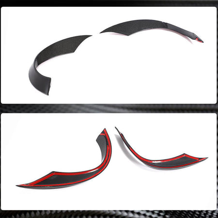 Mercedes Benz SLC Class R172 Base Convertible 2016-2020 Fog Light Vents Carbon Fiber-Ahacarbon