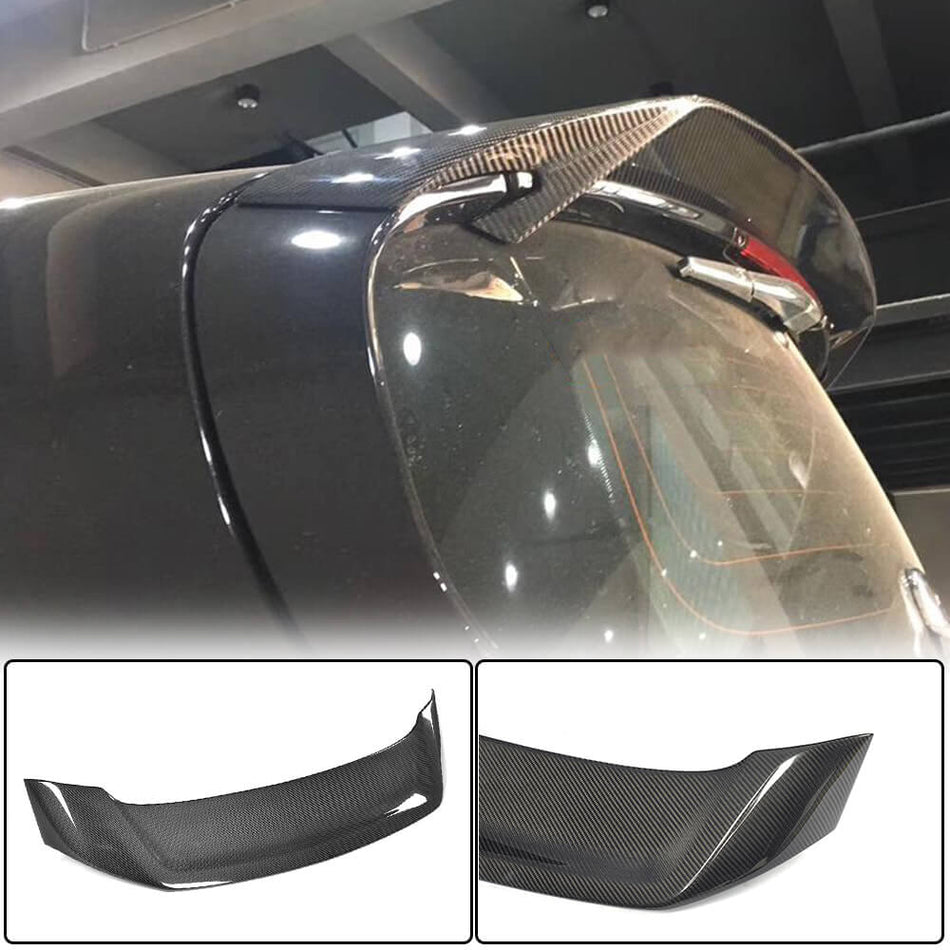 Mercedes Benz Smart Fortwo 2016-2019 Rear Roof Spoiler Carbon Fiber-Ahacarbon