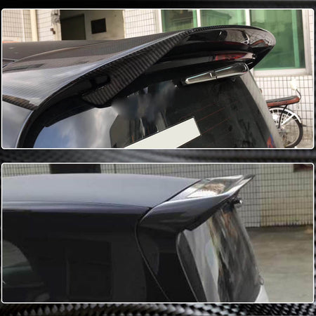 Mercedes Benz Smart Fortwo 2016-2019 Rear Roof Spoiler Carbon Fiber-Ahacarbon