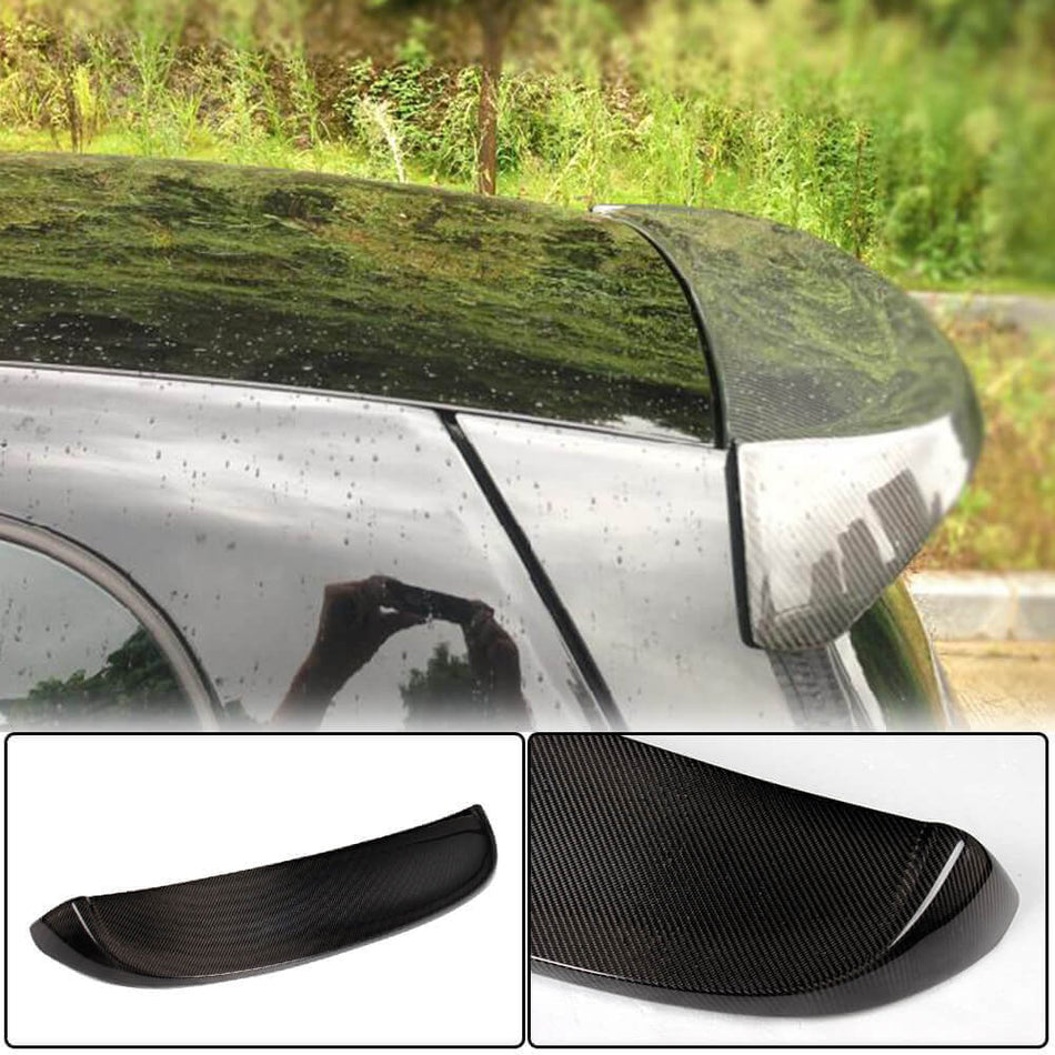 Mercedes Benz Smart fortwo 2008-2013 Rear Roof Spoiler Carbon Fiber-Ahacarbon