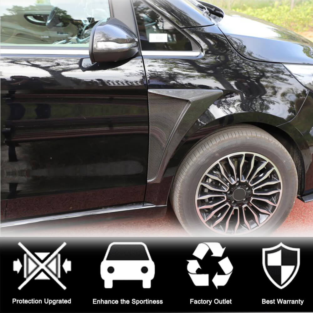 Mercedes Benz V Class W447 2016-2019 Mirror Covers LHD Pair Dry Carbon Fiber-Ahacarbon