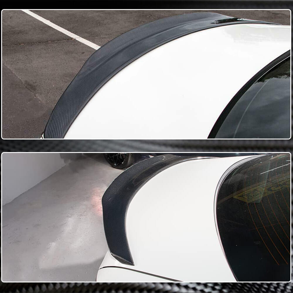 Mercedes Benz CLA Class (W117) C117 2013-2019 Rear Trunk Spoiler Carbon Fiber-Ahacarbon