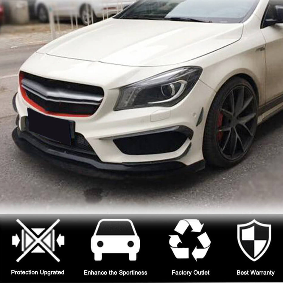 Mercedes Benz (W117) C117 CLA45 AMG Pre-facelift 2013-2015 Front Bumper Vents Carbon Fiber-Ahacarbon