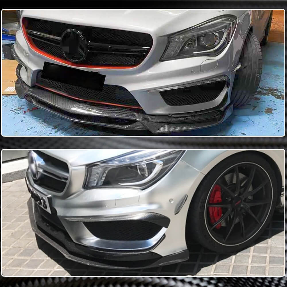 Mercedes Benz (W117) C117 CLA45 AMG Pre-facelift 2013-2015 Front Bumper Vents Carbon Fiber-Ahacarbon
