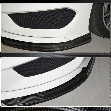 Mercedes Benz (W117) C117 CLA45 Base 2013-2015 Front Bumper Splitters Carbon Fiber-Ahacarbon