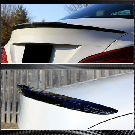 Mercedes Benz (W117) C117 2013-2019 Rear Trunk Spoiler Carbon Fiber-Ahacarbon
