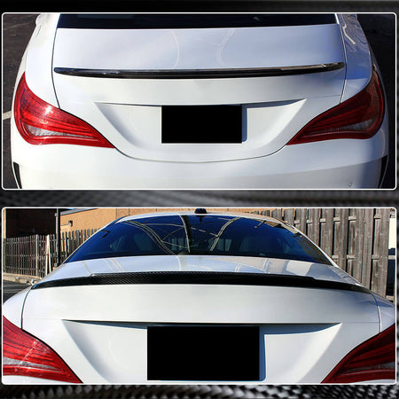 Mercedes Benz (W117) C117 2013-2019 Rear Trunk Spoiler Carbon Fiber-Ahacarbon