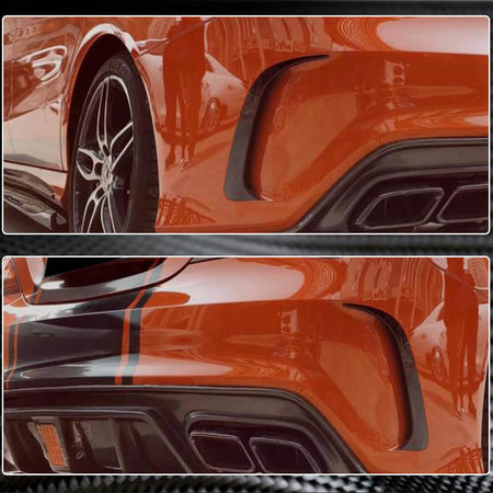 Mercedes Benz CLA Class (W117) C117 2013-2019 Rear Bumper Vents Carbon Fiber-Ahacarbon