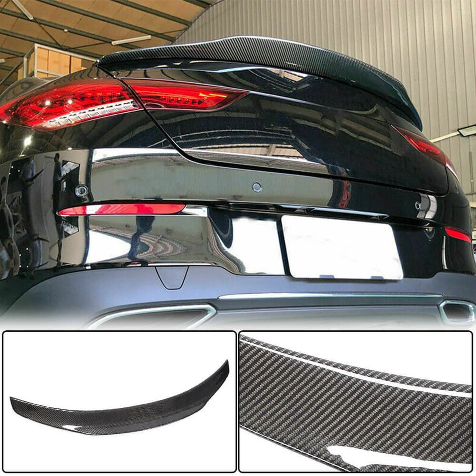 Mercedes Benz (W118) C118 2020UP Rear Trunk Spoiler Carbon Fiber-Ahacarbon