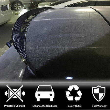 Mercedes Benz W176 A180 A200 A250 A45 2013-2018 Rear Roof Spoiler Carbon Fiber/FRP-Ahacarbon