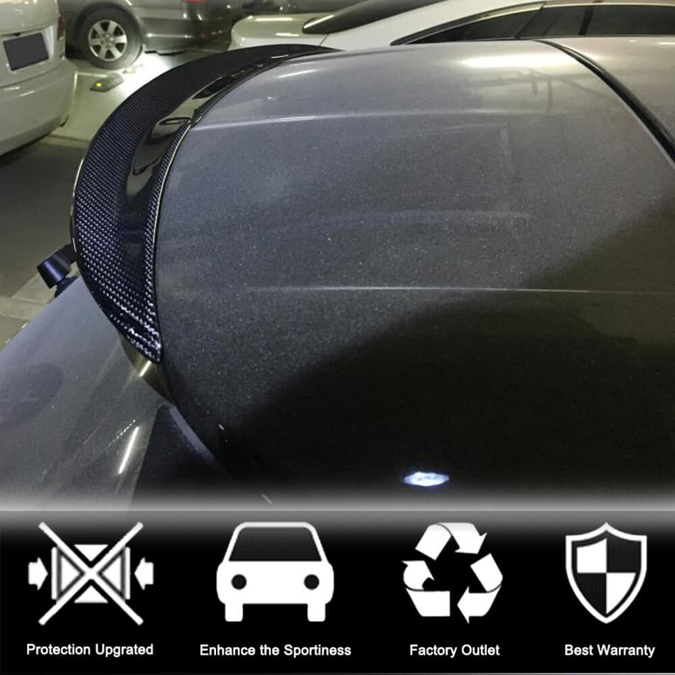 Mercedes Benz W176 A180 A200 A250 A45 2013-2018 Rear Roof Spoiler Carbon Fiber/FRP-Ahacarbon