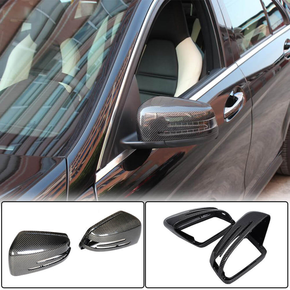 Mercedes Benz W176 W117 W246 W204 W212 W218 W221 Mirror Covers Carbon Fiber-Ahacarbon