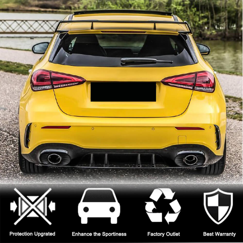 Mercedes Benz A Class W177 AMG Hatchback 2019UP Rear Roof Spoiler Carbon Fiber/FRP-Ahacarbon