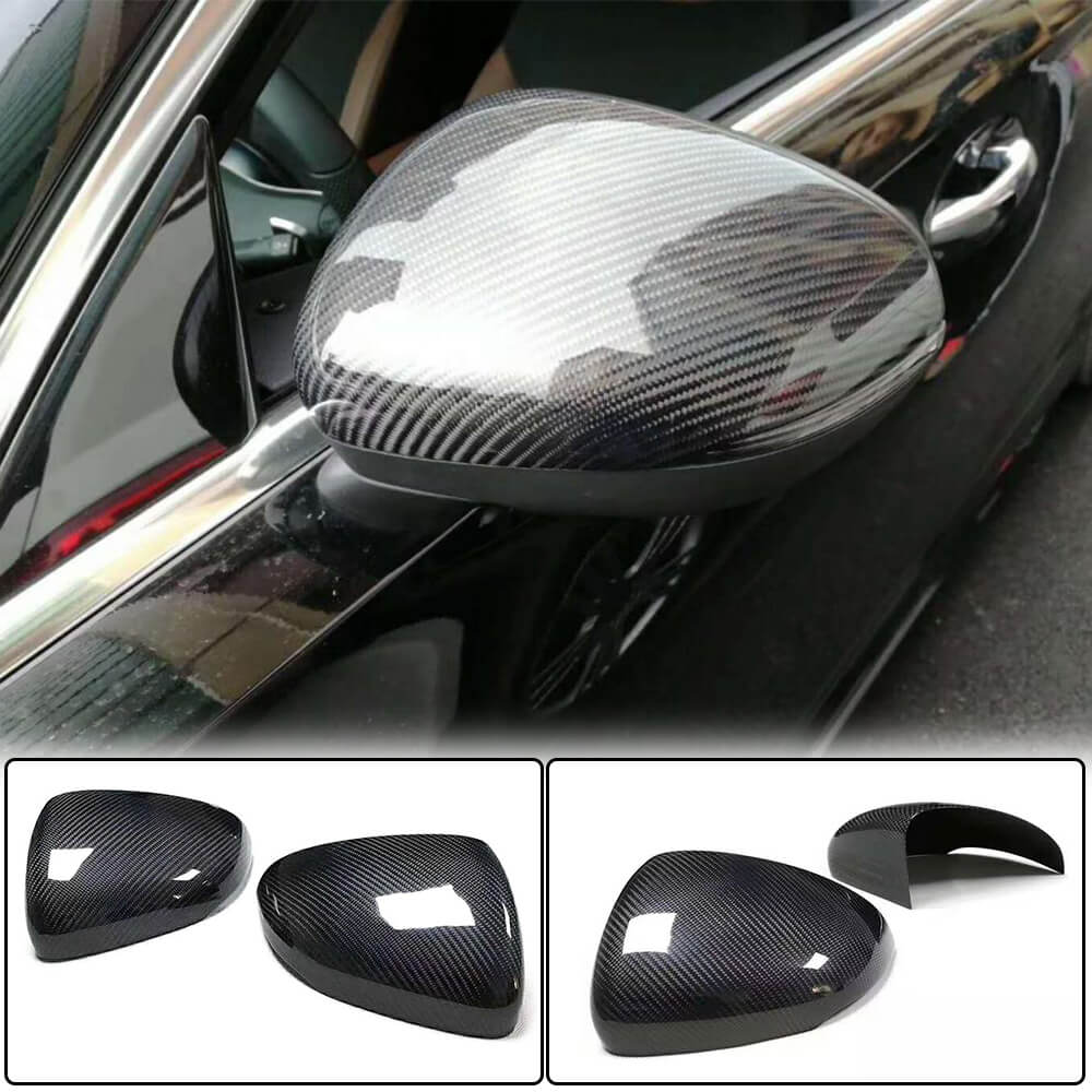 Mercedes Benz A Class W177 V177 2019-2022 Mirror Covers Pair Carbon Fiber-Ahacarbon