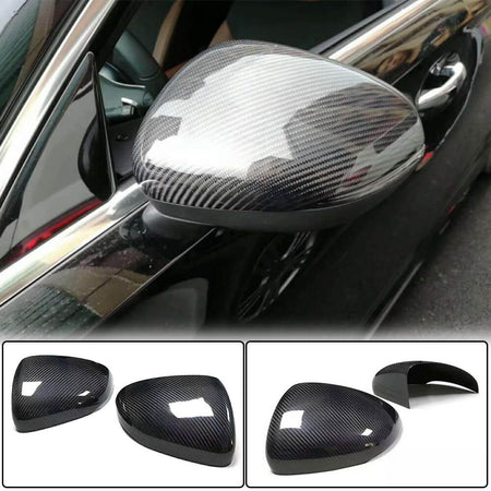 Mercedes Benz A Class W177 V177 2019-2022 Mirror Covers Pair Carbon Fiber-Ahacarbon