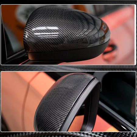 Mercedes Benz A Class W177 V177 2019-2022 Mirror Covers Pair Carbon Fiber-Ahacarbon