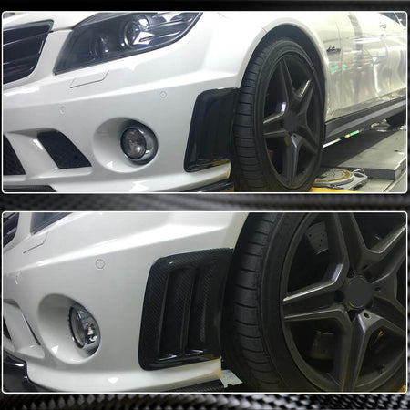 Mercedes Benz W204 C63 AMG Pre-facelift 2008-2011 Front Bumper Vents Carbon Fiber-Ahacarbon