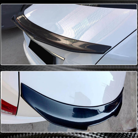 Mercedes Benz C Class W204 AMG Sedan 2007-2014 Rear Trunk Spoiler Carbon Fiber-Ahacarbon
