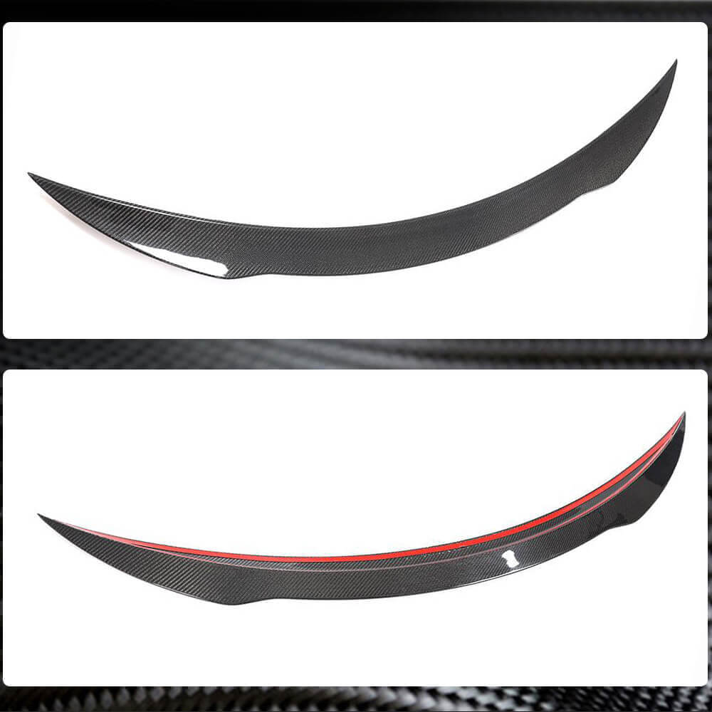 Mercedes Benz (W205) A205 Convertible 2015-2021 Rear Trunk Spoiler Carbon Fiber/FRP-Ahacarbon
