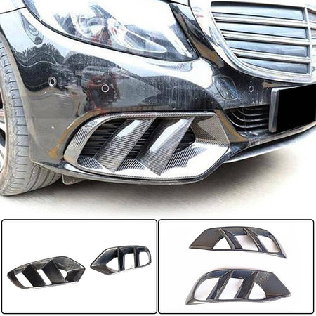 Mercedes Benz W205 Base Pre-facelift 2015-2019 Fog Light Covers Carbon Fiber/FRP-Ahacarbon