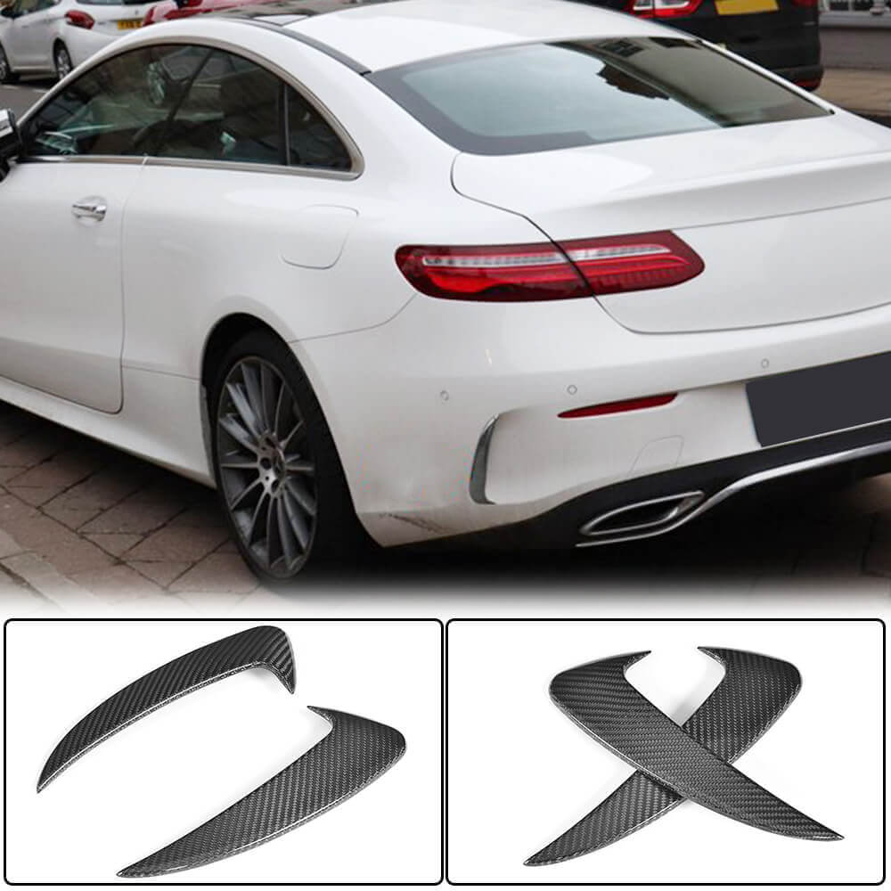 Mercedes Benz (W205) C205 A205 C43 AMG Pre-facelift 2015-2019 Rear Bumper Vents Carbon Fiber-Ahacarbon