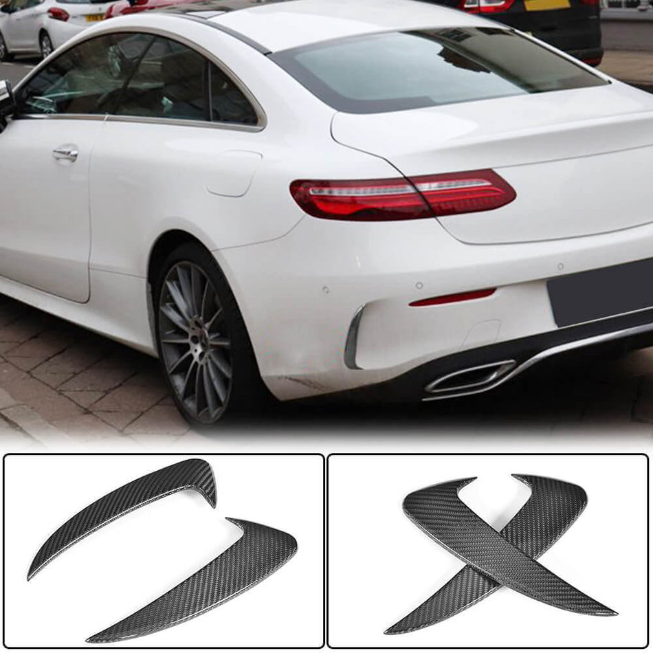 Mercedes Benz (W205) C205 A205 C43 AMG Pre-facelift 2015-2019 Rear Bumper Vents Carbon Fiber-Ahacarbon
