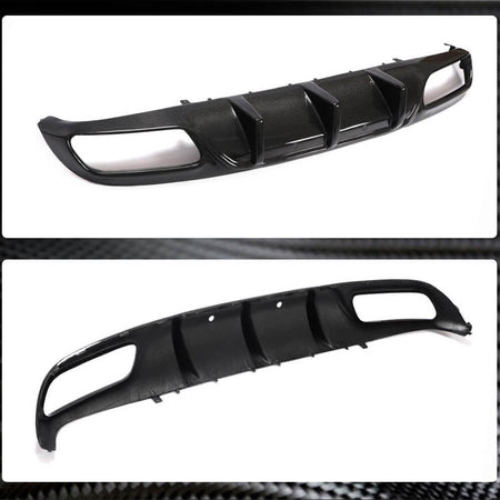 Mercedes Benz (W205) C205 A205 C63 (S) AMG Pre-facelift 2015-2019 Rear Bumper Diffuser Carbon Fiber-Ahacarbon
