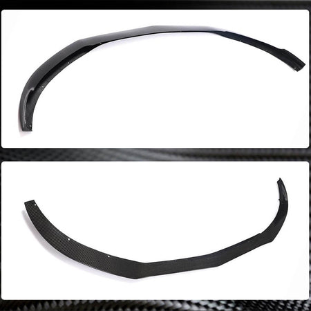 Mercedes Benz (W205) C205 A205 C63 S AMG Pre-facelift 2015-2019 Front Bumper Lip Carbon Fiber-Ahacarbon