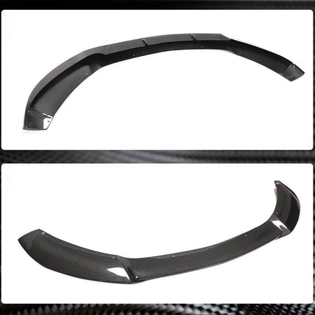 Mercedes Benz W205 C205 A205 Sport C43 AMG 2015-2018 Front Bumper Lip Carbon Fiber-Ahacarbon