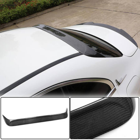 Mercedes Benz C Class W205 2015-2019 Rear Roof Spoiler Carbon Fiber-Ahacarbon