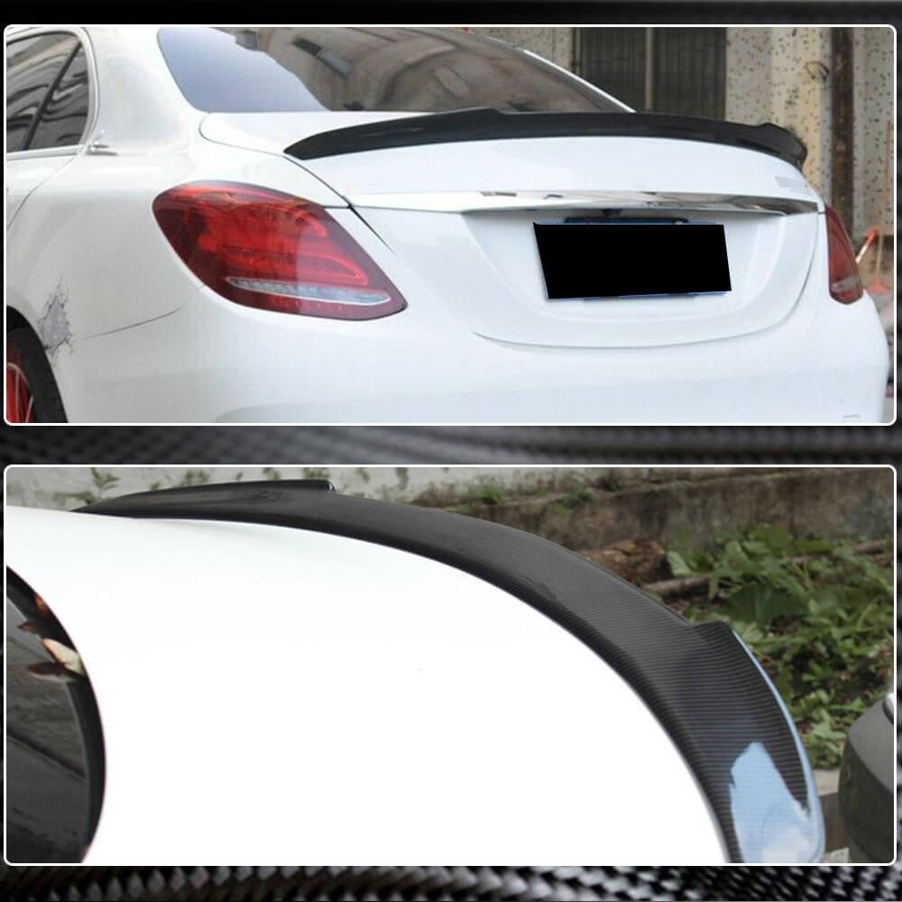Mercedes Benz C-Class W205 2015-2021 Rear Trunk Spoiler Carbon Fiber-Ahacarbon