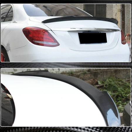 Mercedes Benz C-Class W205 2015-2021 Rear Trunk Spoiler Carbon Fiber-Ahacarbon