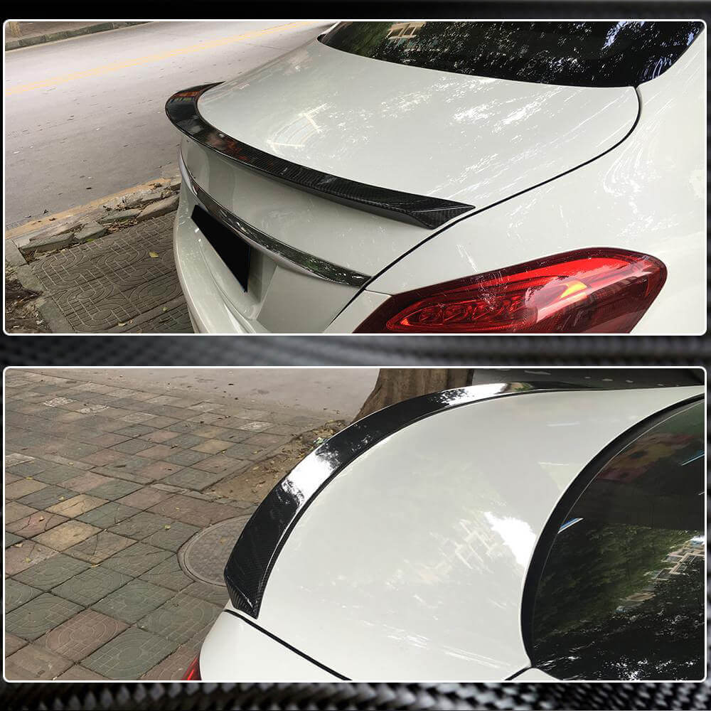 Mercedes Benz C-Class W205 2015-2019 Rear Trunk Spoiler Carbon Fiber/FRP-Ahacarbon