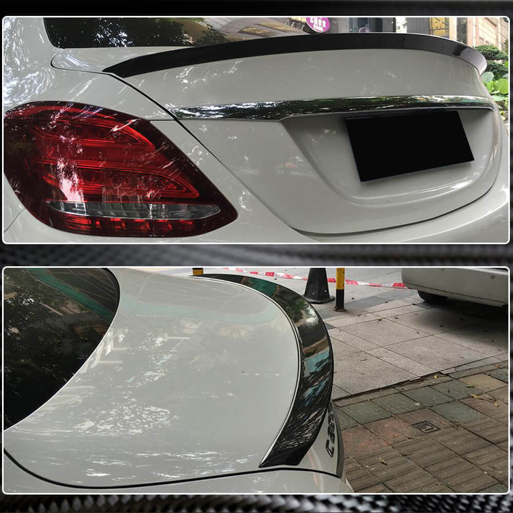 Mercedes Benz C-Class W205 2015-2019 Rear Trunk Spoiler Carbon Fiber/FRP-Ahacarbon